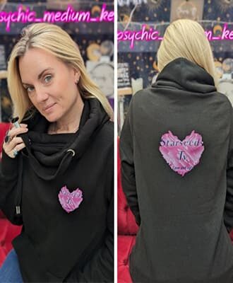 blakc hoodie starseed top