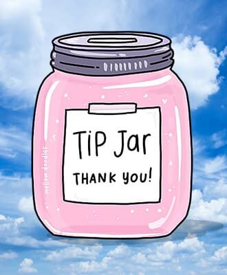 pink tip jar